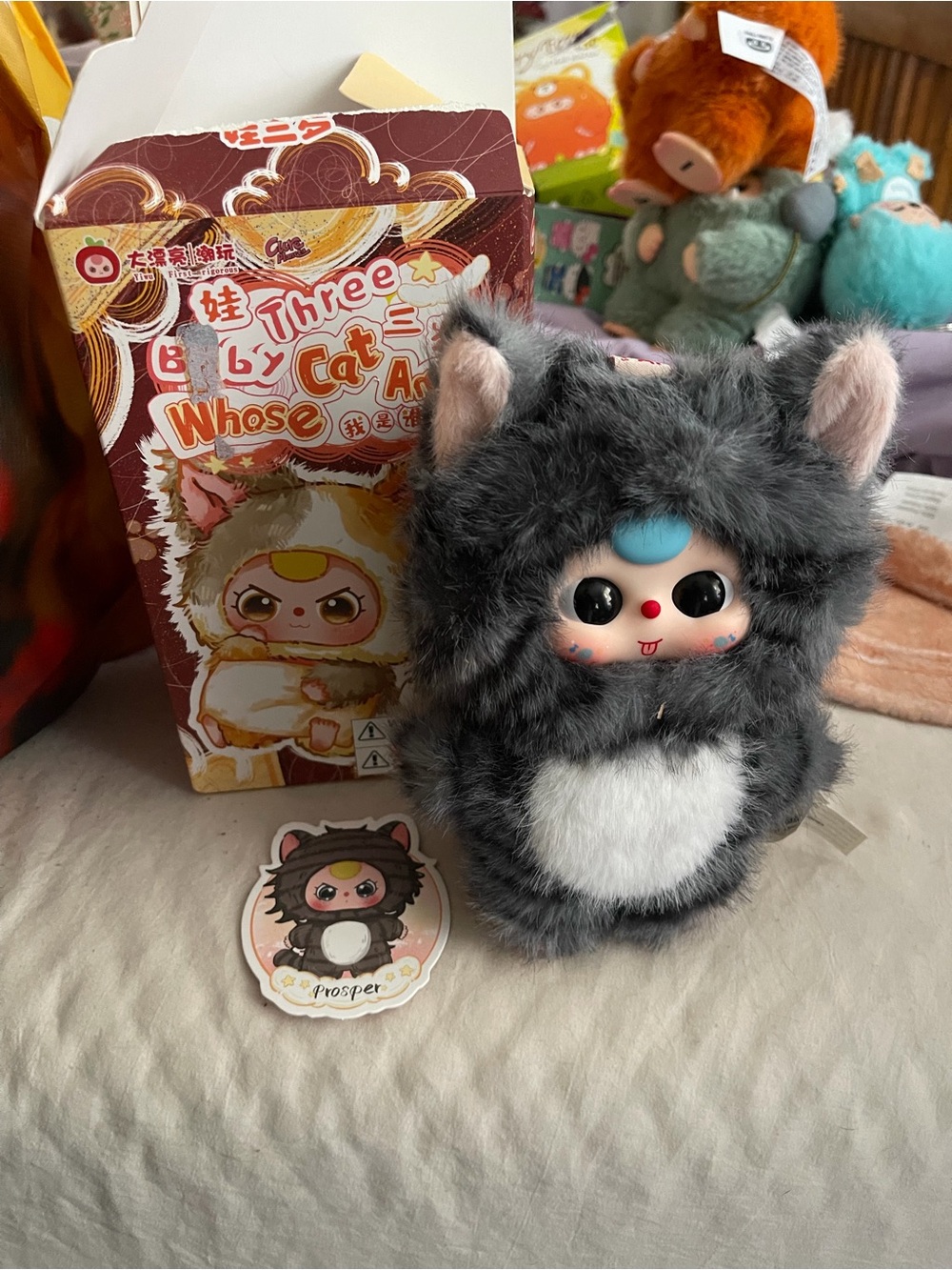 Three Baby Cat Prosper blind bag doll